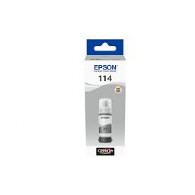 Epson EcoTank 114 - 70 ml - grey - original - ink refill - for EcoTank ET-8500, ET-8550